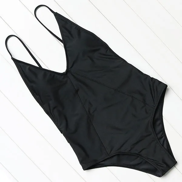 Women's Vintage Beachwear With Print