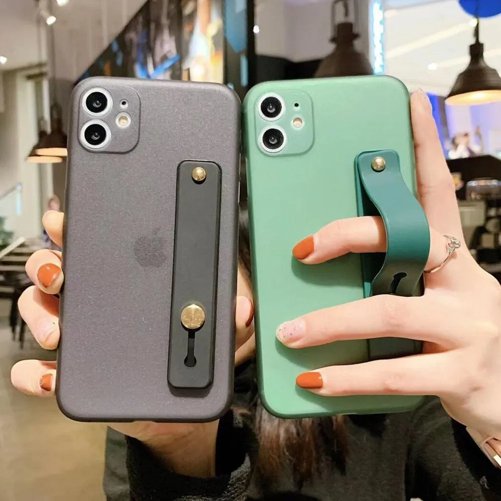 Wrist Strap Candy Color Case