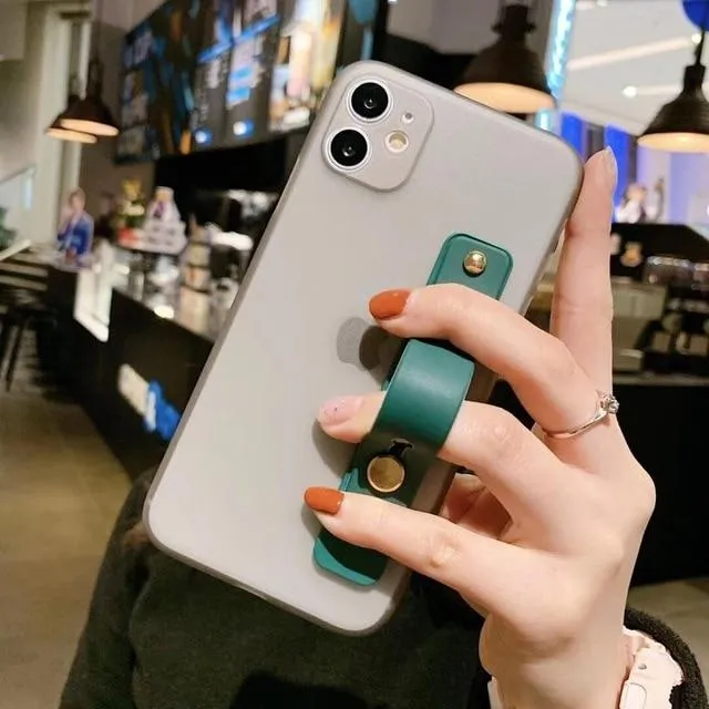 Wrist Strap Candy Color Case
