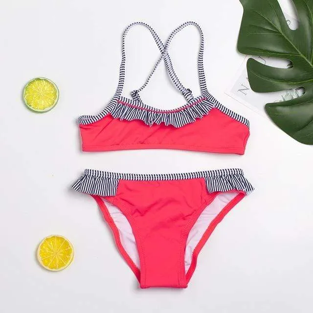 XABER KIN Girls 2 Piece Swimsuit