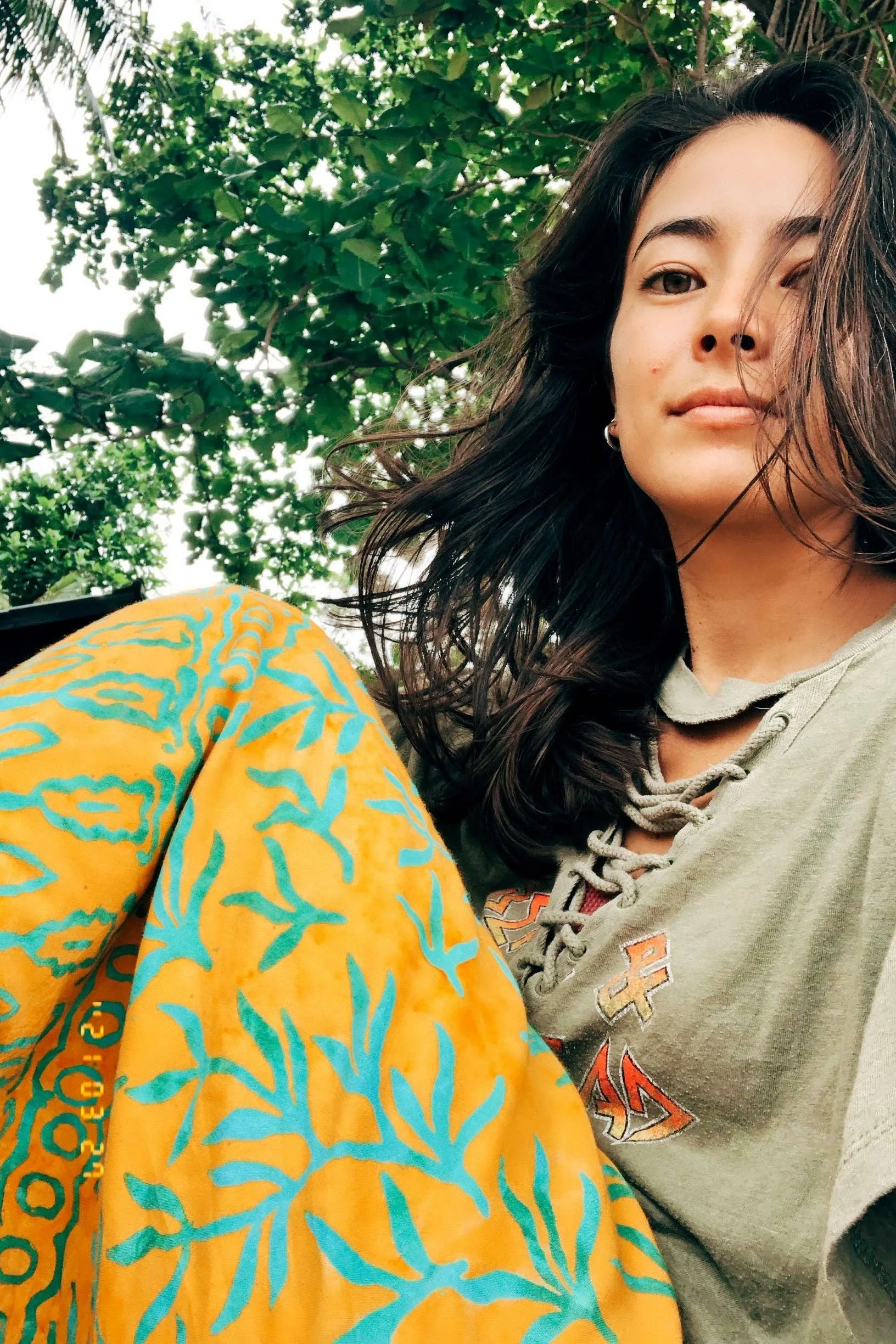 Yellow Batik Sarong - LANTA REEF