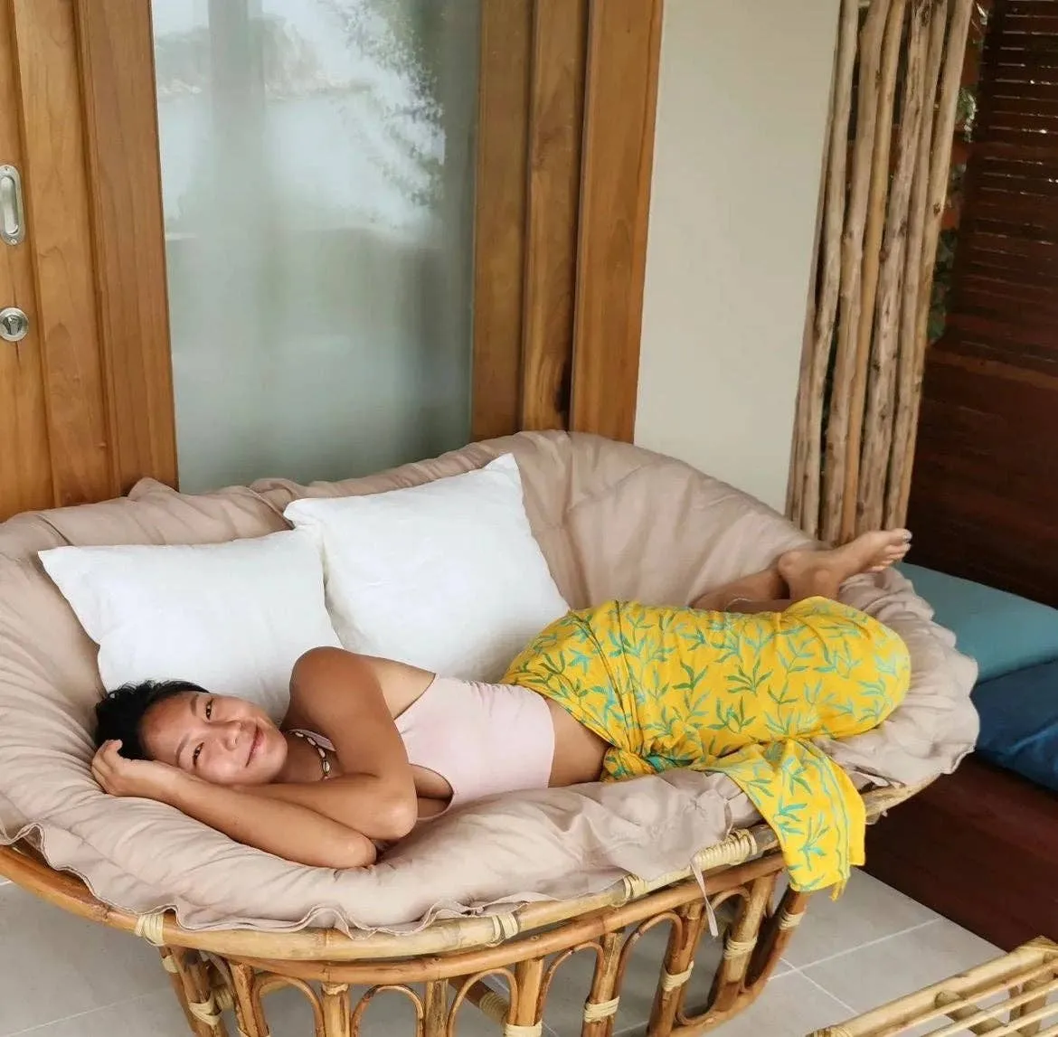 Yellow Batik Sarong - LANTA REEF
