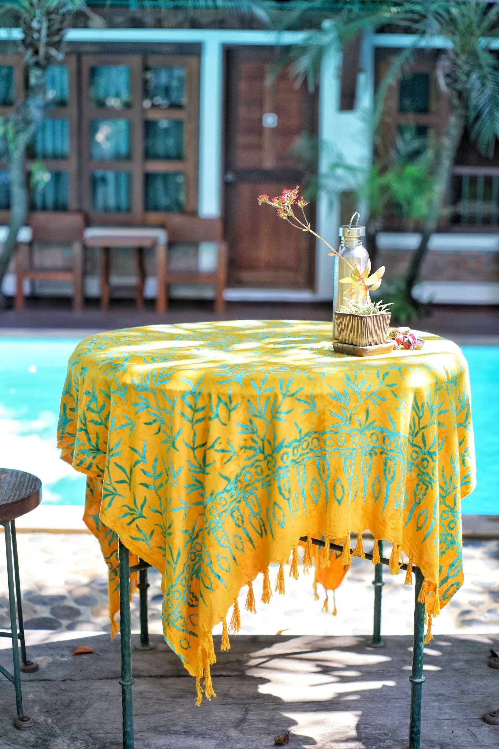 Yellow Batik Sarong - LANTA REEF