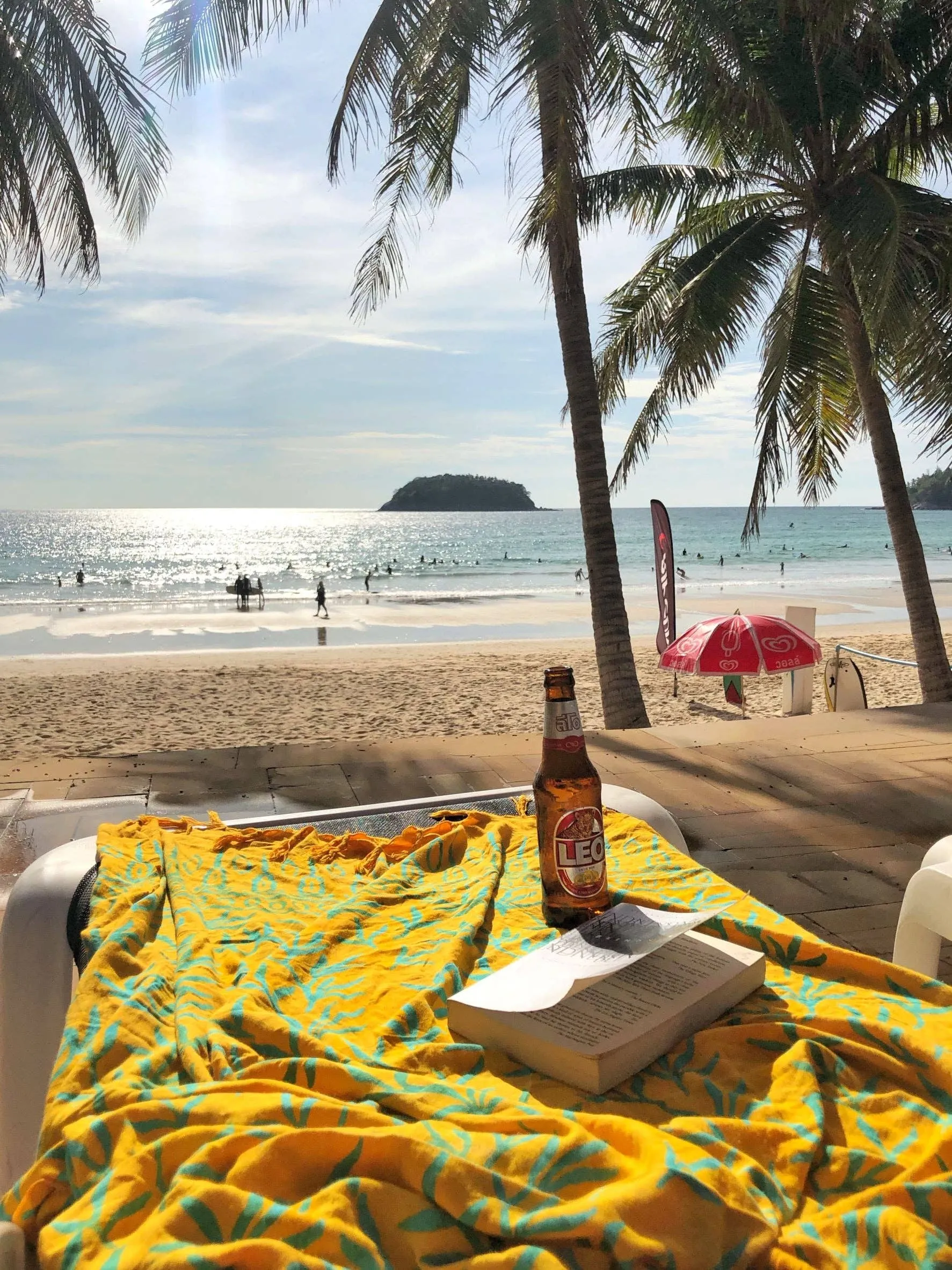 Yellow Batik Sarong - LANTA REEF