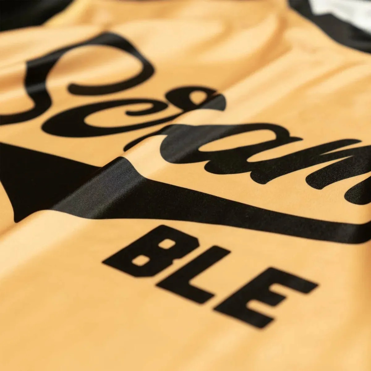 Yellow Scramble Tigre Short Sleeve Rash Guard