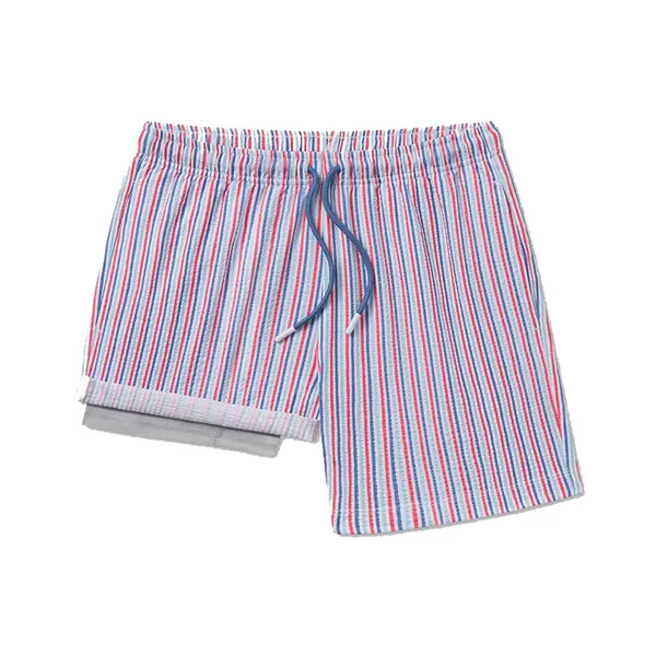 Youth Clubhouse Seersucker Swim Shorts - Clubhouse Seersucker