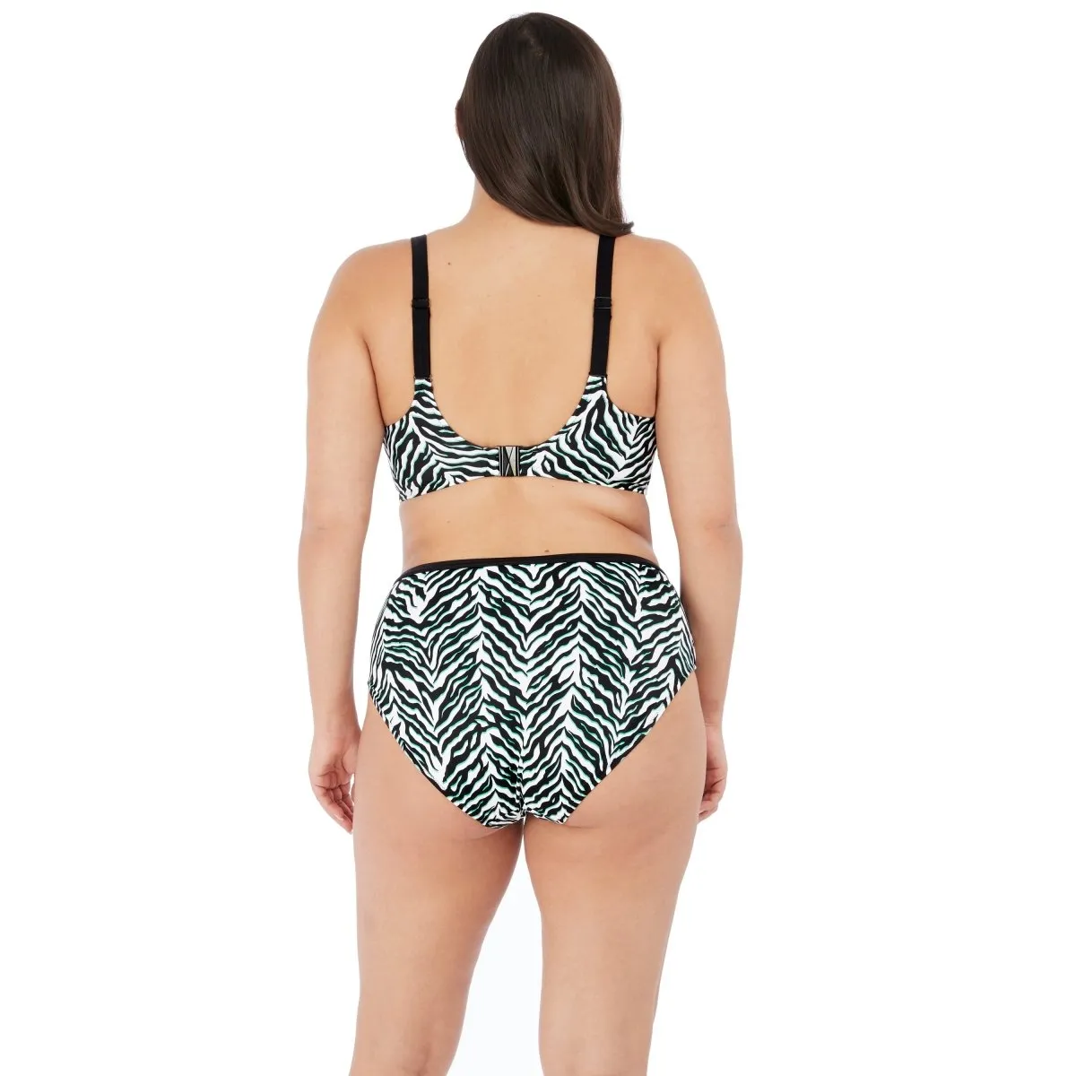 Zulu Rhythm Bikini Swim Brief Black- ES7254BLK