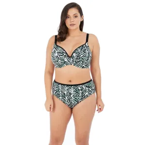 Zulu Rhythm Bikini Swim Brief Black- ES7254BLK